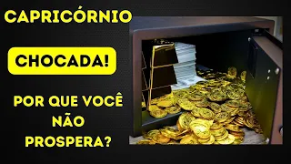 CAPRICÓRNIO ♑️  POR QUE VOCÊ NÃO PROSPERA?💰 💰 O QUE TE IMPEDE? 😳 CHOCADA!!! 😱