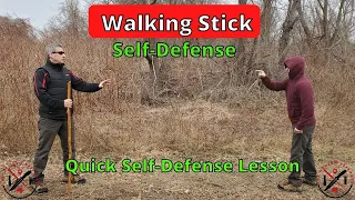 How To Use a Walking Stick for Self-Defense