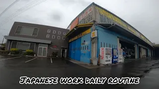 My work day duties in JAPAN | Automotive Mechanic | Part 1