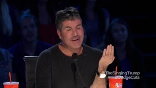 Simon Love Donald Trump America's Got Talent 2017 Full Audit