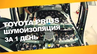 Шумоизоляция Toyota Prius за 1 день. Уровень Премиум. АвтоШум.