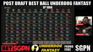 Post Draft Best Ball - Sports Gambling Podcast (Ep. 1004)