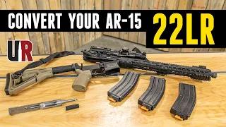 CONVERT your AR-15 to 22LR in Seconds (CMMG Drop-In Conversion Kit)