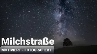 MOTIVIERT - FOTOGRAFIERT Milchstraße und Sternenfotografie am Kochelsee