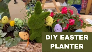 DIY Easter Flower Planter🌸🐰