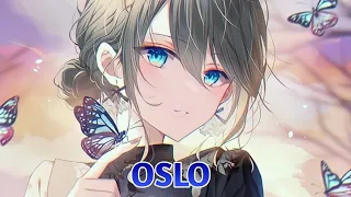 Nightcore - Oslo | Lyrics (Falling North & 4URA feat. Sarah de Warren)