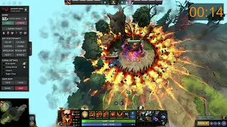 32 seconds of Perma Disable with Shadow Fiend (in theory)
