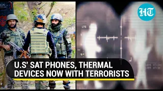 Kashmir: Terrorists flaunt Iridium Sat Phones left behind by U.S troops in Afghanistan