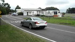 Sl63 AMG with longtube headers