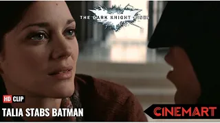 THE DARK KNIGHT RISES (2012) | Talia stabs Batman | Talia reveals herself scene HD