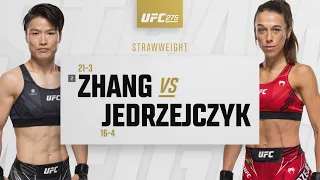 UFC 275: Weili vs Jedrzejczyk Highlights