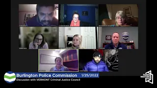 Burlington Police Commission - 1/25/2022