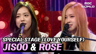 [C.C.] Stage of "Love Yourself" with guitar  #BLACKPINK #ROSE #JISOO