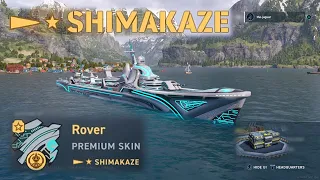 Shimakaze - Rover Premium Skin | World of Warships Legends