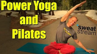 35 Min Power Yoga Pilates Core Workout w/ Sean Vigue
