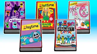 LOS MEJORES LIBROS JUEGOS DE POPPY PLAYTIME P2 / GAME STORY BOOK