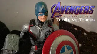 Avengers endgame captain america vs thanos stop motion #snooplynxcontest