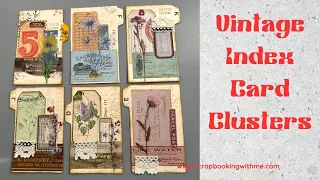 NEW PROJECT USING VINTAGE INDEX CARD DIVIDERS ~ #esmakeitmonday