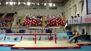 BARAJAS Angel (COL) - 2023 Artistic Junior Worlds - Qualifications Parallel Bars