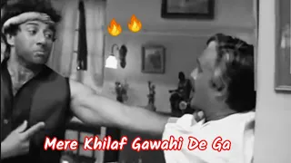 🔥Sunny Deol🔥New Attitude Dialogue|New WhatsApp Status Video 2021|Mere Khilaf Gawahi De Ga
