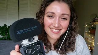 ASMR | New Mic Trigger Test (ear to ear)