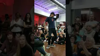 Les Twins | larry freestyle to Nonchalant Montreal Workshop pt 1