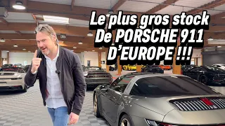 Le plus gros stock de Porsche 911 d’Europe !!!
