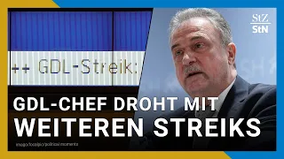 Gericht erlaubt Bahnstreik | GDL-Chef Weselsky droht mit weiteren Streiks