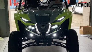 Installation of LED Fang Lights for Yamaha RMAX