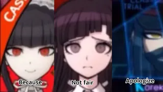 Celestia, Mikan and Korekiyo losing it (spoilers)