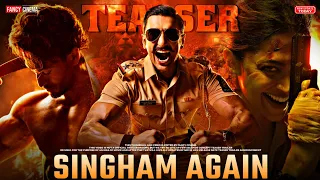 SINGHAM AGAIN Official teaser trailer : First look | Ajay Devgan, Deepika Padukone, Rohit Shetty