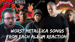 Worst Metallica Songs From Each Album REACTION/DISCUSSION! (I Am SHOCKED!)
