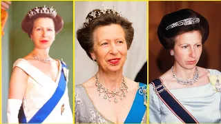 Princess Anne's Best Jewelry and Tiara Moments, #princess #fashion