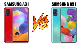 Samsung Galaxy A31 vs Samsung Galaxy A51 || Full Comparison || Device Compare