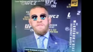 Mcgregor picking on Diaz during interview