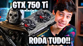 GTX 750TI A PLACA DE VÍDEO BOA E BARATA PARA JOGOS