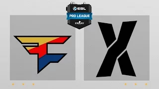 CS:GO - FaZe vs. Team X [Mirage] Map 1 - ESL Pro League Season 4 - EU Matchday 1