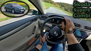 2023 Škoda Superb Combi 2.0 TDI 4x4 DSG (147 kW) | POV test drive on twisty roads