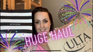 HUGE ULTA BEAUTY & SEPHORA HAUL