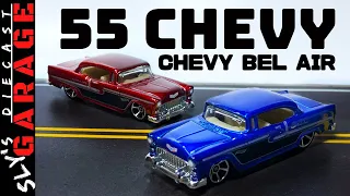 Hot Wheels 55 Chevy | 2022 Chevy Bel Air Series | 1/64 Diecast Cars Collection