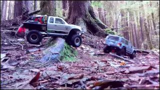 Reaper RC - Trails and Mud Bogging | SCX10 II Jeep Cherokee XJ and SCX10 Honcho