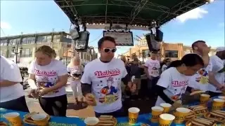 American Fast Food Stories - Nathans Famous Hot Dog Eating Contest (Qualifier 2015)