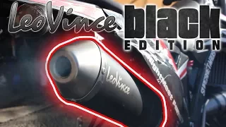 (Rieju MRT) Leovince X-Fight BLACK EDITION [Unboxing/Installation]