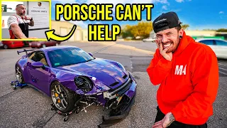 REBUILDING A WRECKED PORSCHE 911 GT3 | PART 2