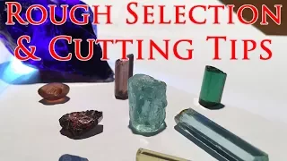 How To Buy Facet Rough & Gemstone Cutting Tips