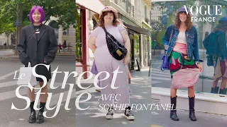 What are People Wearing in Paris during Summer? Ft. Sophie Fontanel | LE STREET STYLE | Vogue France