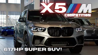 Walk Around and Overview: 2023 BMW X5M Competition! (A 617hp Super Family Hauler!)