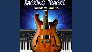 Cloudy Rock Ballad Guitar Backing Track in B Minor