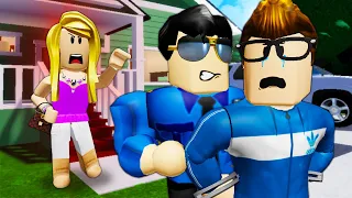 His CRAZY Wife Got Him Arrested! ( A Roblox Movie)