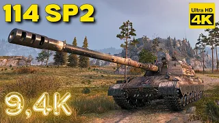 World of Tanks 3 Kills 9,4k damage 114 SP2 | 4K Video | - My battle My rules